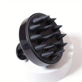Solid Color Silicone Hair Washing Brush Anti-Dandruff Shampoo Brush Hair Cleansing Brush Scalp Massage Brush Suitable For All Hair Type